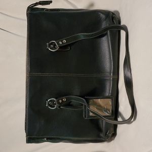 EUC Buxton Leather Laptop Bag
